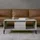 furnicato Couchtisch Grau Sonoma 90 x 50 x 36,5 cm