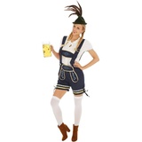 Tectake tectake® Frauenkostüm Trachten Set Zillertal
