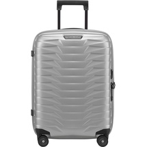 Samsonite Proxis 4-Rollen Cabin 55 cm / 38-44 l silber