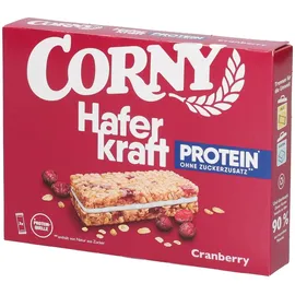 pdm to be maintained Corny Haferkraft Protein Cranberry 3x40 g Riegel