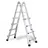 Alu-Vario-Klappleiter 4 x 6 Sprossen (3160106)