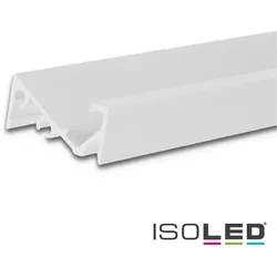 ISOLED LED Möbel-Aufbauprofil FURNIT6 S, geneigt 42°, Aluminium, 200cm, Weiß RAL 9003 ISO-114816