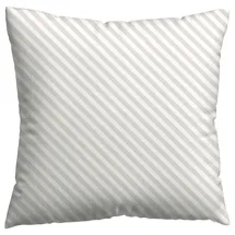 schlafgut Kissenbezug Woven Fade 40 x 40 cm Weiss