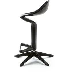 Kartell - Spoon Barhocker, schwarz
