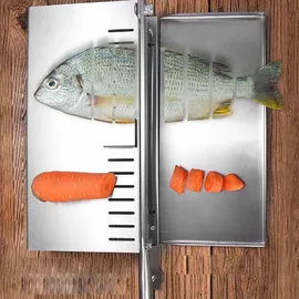 TOPCHANCES Manuell Fleischschneidemaschine, Handbuch Rippen Fleischschneider Biltong Slicer für Kräuter Ginseng Nougat Speck Schinken Gemüse Hauskochen