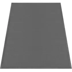 Teppich PACO HOME "Tatami 475", grau, B:160cm H:24mm L:220cm, Polyester, Teppiche, Kurzflor, Uni-Farben, mit Memory Foam, waschbar