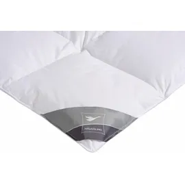 Haeussling Daunenbettdecke Königstraum 60/40, Füllung: 60% Daunen, 40% Federn weiß 220 cm x 240 cm
