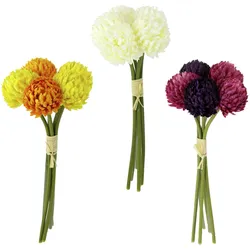 Blumenstrauß I.GE.A. "Chrysanthemen", bunt, L:10cm, Schnittblumen, Kunstblumen
