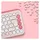 Logitech POP Icon Keys US Rosa / Offwhite