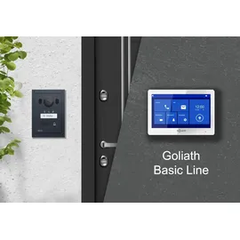 Goliath Intercom Goliath Basic Video Türsprechanlage 2 Draht Bus 7" Monitor