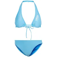 Adidas Damen Halterneck Bikini Badeanzug, Blue Burst, XL