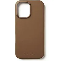 Mujjo iPhone 16 Leder Case MagSafe braun