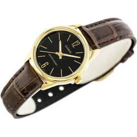Casio COLLECTION Damenuhr Braun (Ø 28 mm) - Braun/Gold/Schwarz