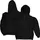 Rokker Zip Hoodie Herren Schwarz S