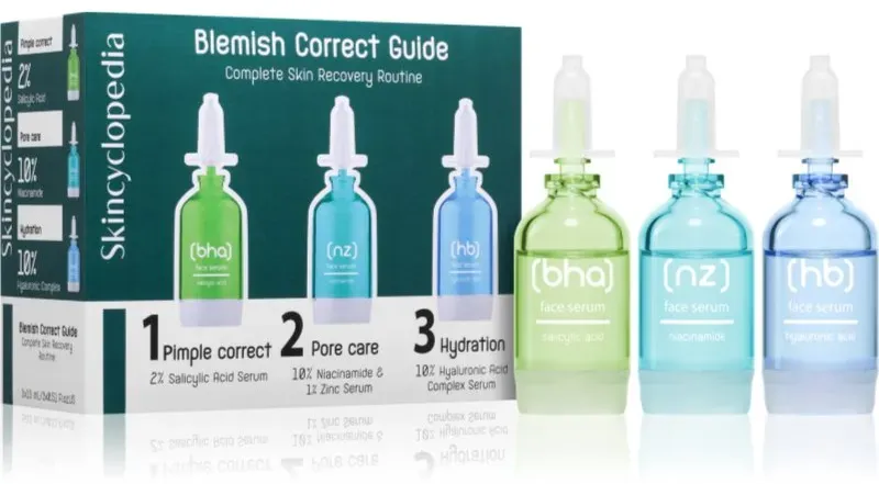 Skincyclopedia Blemish Correct Guide Set(für Haut mit kleinen Makeln)