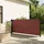 furnicato Seitenmarkise 140 x 300 cm Braun Polyester