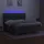 vidaXL Boxspringbett 180 x 200 cm Dunkelgrau
