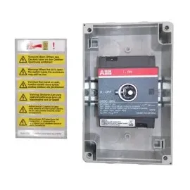 ABB OTDCP16SA22MD Lasttrennschalter 16A 1000V rot 1St.