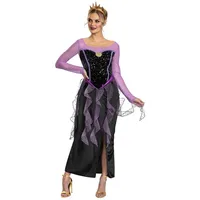 Smiffys Disney Villains Ursula Kostüm (S)