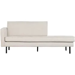 Daybed Rodeo aus Boucle-Stoff Links, Natur