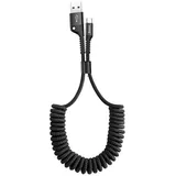 Baseus Fish Eye Ladekabel Datenkabel USB-A zu USB-C cable 1m 2A (Black)