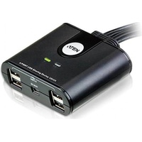 ATEN US424 USB 2.0-Peripheriegeräte-Switch mit 4 Ports