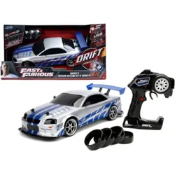 JADA TOYS 253209000 1:10 Fast&Furious RC Nissan Skyline GTR