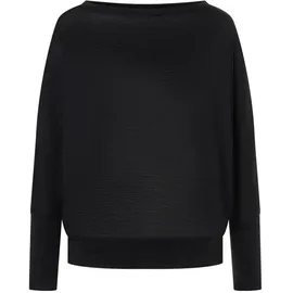 super.natural Kula Langarm-t-shirt - Jet Black - XL