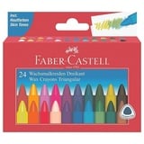 Faber-Castell Triangular Wachsmalstifte farbsortiert,