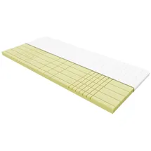 AM Qualitätsmatratzen 3D Deluxe Kaltschaum Topper 80 x 190 cm weiß