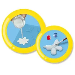 SES Creative Bastelset Glitzerschmetterlinge gießen 01131