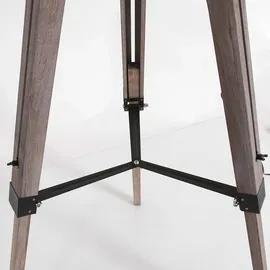 Steinhauer Stehlampe 165 cm Schwarz