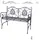 deluke TINO 53 x 116 x 90,5 cm Schwarz