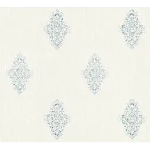 Architects Paper A.S. Création Vliestapete Luxury wallpaper, 319461, Barock, 0.53 x 10.05 m, Weiß