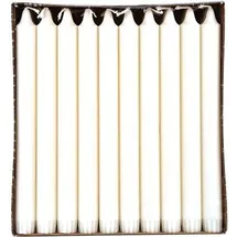 Papstar Kronkerzen 24 cm 120 St. weiß