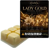 WonderWax Duftwachs WonderWax® Parfume Duftriegel 6 x Duftwachs Würfel Weiß (Lady Gold), Duftrichtung: Lady Gold