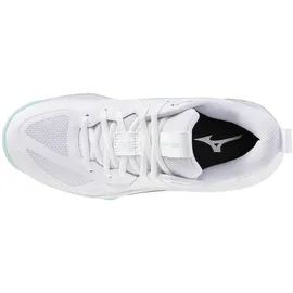 Mizuno Wave Momentum Pro Volleyballschuhe, Damen 45 - white/blue tint 42.5