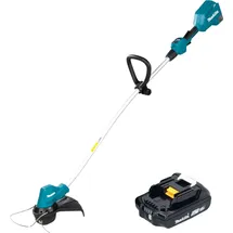 Makita DUR 189 A Akku Rasentrimmer 18 V 300 mm Brushless + 1x Akku 2,0 Ah - ohne Ladegerät