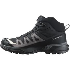 Salomon X Ultra 360 Mid GTX Damen Black/Plum Kitten/Shale 38
