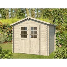 WOODTEX Gartenhaus 2,60 x 1,98 m Natur