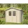 WOODTEX Gartenhaus 2,60 x 1,98 m Natur