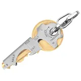 TRUE UTILITY KeyTool Multifunktionswerkzeug - SIlber/Gold
