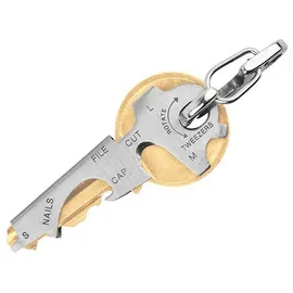 TRUE UTILITY KeyTool Multifunktionswerkzeug - SIlber/Gold