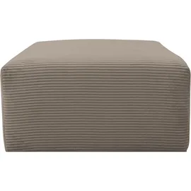 werk2 Hocker Zeus-XL Polyester 120 x 41 x 80 cm Beige/Grau