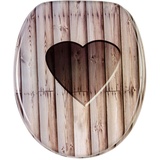 Sanilo WC-Sitz »Wooden Heart«,