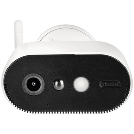 ABUS Zusatz-Kamera für Akku Kamera PPIC91520 – Smarte kabellose Überwachungskamera mit Weißlicht-LED, Personenerkennung, indiv. Push-Benachrichtigung, 2-Wege-Audio & kostenfreier Handy-App (kein ABO)