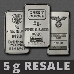Silberbarren 5g (Resale)