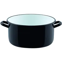 RIESS Kasserolle 24 cm schwarz
