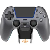 deltaco PlayStation 5 Controller Steel Gray Blau