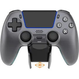 deltaco PlayStation 5 Controller Steel Gray Blau